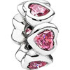 PANDORA Pink Sparkling Hearts Spacer PANDORA Pink Sparkling Hearts Spacer