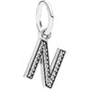 PANDORA "N" Hanging Charm PANDORA "N" Hanging Charm