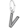 PANDORA "V" Hanging Charm PANDORA "V" Hanging Charm