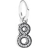 PANDORA "8" Hanging Charm PANDORA "8" Hanging Charm