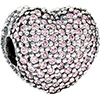 PANDORA Pink Pavé Open My Heart Charm PANDORA Pink Pavé Open My Heart Charm