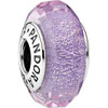 PANDORA Purple Shimmer Faceted Murano Glass Charm PANDORA Purple Shimmer Faceted Murano Glass Charm
