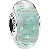 PANDORA Mint Glitter Murano Glass Charm (NEW) PANDORA Mint Glitter Murano Glass Charm (NEW)