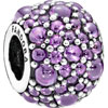PANDORA Purple Shimmering Droplets Charm PANDORA Purple Shimmering Droplets Charm