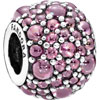 PANDORA Honeysuckle Pink Shimmering Droplet Charm PANDORA Honeysuckle Pink Shimmering Droplet Charm