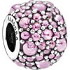 PANDORA Pink Shimmering Droplets Charm PANDORA Pink Shimmering Droplets Charm