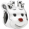 PANDORA Red-Nosed Reindeer Charm PANDORA Red-Nosed Reindeer Charm