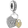 PANDORA Love Locks Hanging Charm PANDORA Love Locks Hanging Charm