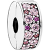 PANDORA Purple Mosaic Shining Elegance Spacer Clip (NEW) PANDORA Purple Mosaic Shining Elegance Spacer Clip (NEW)
