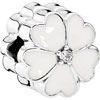 PANDORA White Primrose Clip PANDORA White Primrose Clip