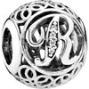 PANDORA Vintage R Openwork Charm PANDORA Vintage R Openwork Charm