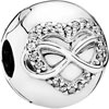 PANDORA Heart and Infinity Clip PANDORA Heart and Infinity Clip