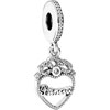 PANDORA Princess Crown Hearts Hanging Charm PANDORA Princess Crown Hearts Hanging Charm