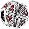 PANDORA Red Shimmering Gift Charm PANDORA Red Shimmering Gift Charm
