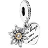 PANDORA Snowflake Heart Hanging Charm PANDORA Snowflake Heart Hanging Charm