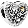 PANDORA Love Script Charm PANDORA Love Script Charm