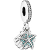 PANDORA Tropical Starfish and Sea Shell Hanging Charm (NEW) PANDORA Tropical Starfish and Sea Shell Hanging Charm (NEW)