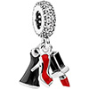 PANDORA Lipstick, Dress and Stiletto Hanging Charm (NEW) PANDORA Lipstick, Dress and Stiletto Hanging Charm (NEW)
