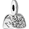 PANDORA Heart Of Winter Hanging Charm (NEW) PANDORA Heart Of Winter Hanging Charm (NEW)