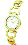 (RETIRED) Kimberley Gold Plated Watch White Dial with G/P Band (RETIRED) Kimberley Gold Plated Watch White Dial with G/P Band