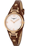 (RETIRED) Erina Watch Rose Gold Plated with Brown Leather (RETIRED) Erina Watch Rose Gold Plated with Brown Leather