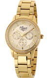 Kydra Multi Dial Watch Gold Plated Cubic Zirconia Kydra Multi Dial Watch Gold Plated Cubic Zirconia
