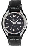 (RETIRED) Ranger Watch Black Dial with Black Leather Strap (RETIRED) Ranger Watch Black Dial with Black Leather Strap